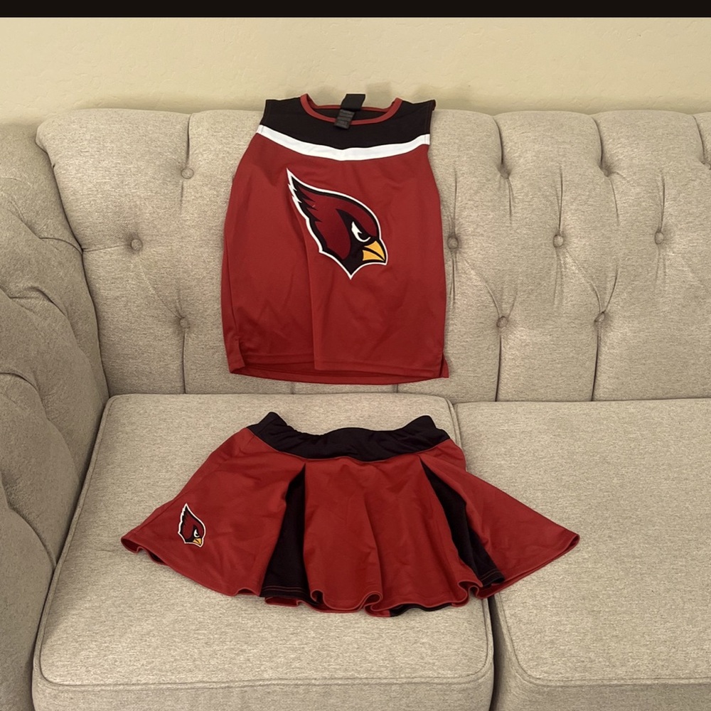 Arizona cardinals cheerleader three piece set!
|